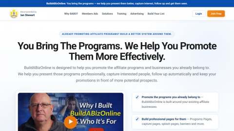 Preview of Build A Biz Online