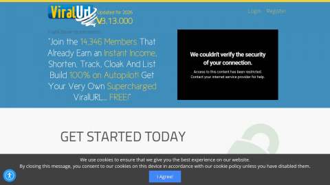 Screenshot preview of Viral URL