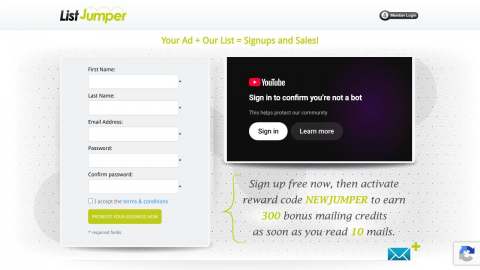Screenshot preview of List Jumper