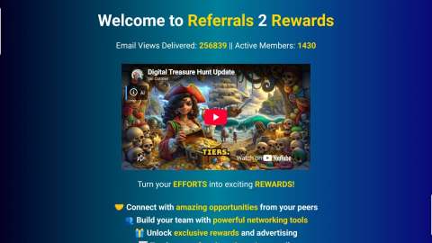 Screenshot preview of Referrals2Rewards