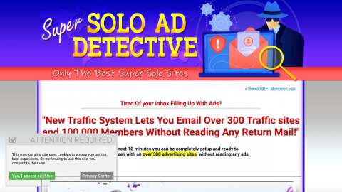 Screenshot preview of Super Solo Ad Detective