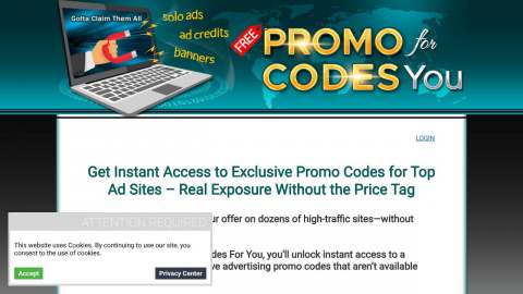 Preview of Free Promo Codes For You