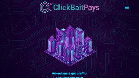 Screenshot preview of ClickBaitPays