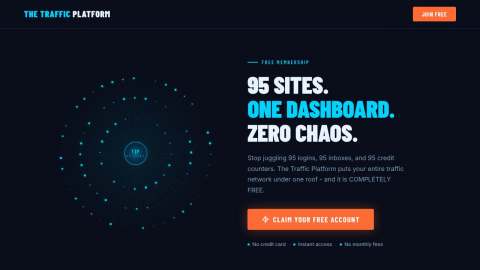 Preview of The Traffic Platform