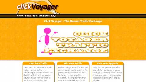 Screenshot preview of Click Yoyager