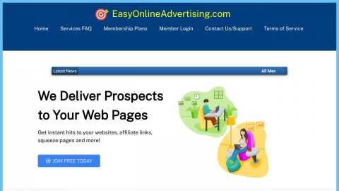 Screenshot preview of Easy Online Advertising
