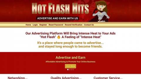 Screenshot preview of Hot Flash Hits