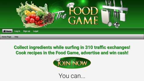 Screenshot preview of The Food Game