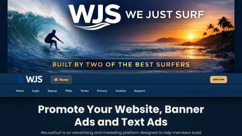 Screenshot preview of We Just Surf